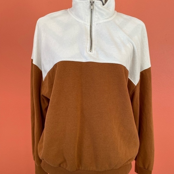 Garage 1/4 Zip up Pullover sweatshirt Women’s Size M - Picture 1 of 5